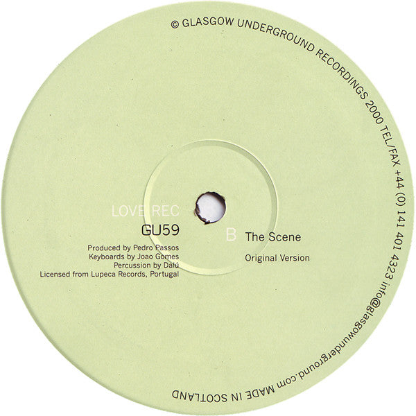 Love Rec vs Karman Ellis : The Scene (12")