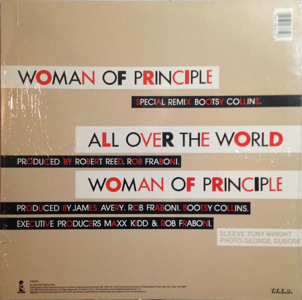 Trouble Funk : Woman Of Principle (12", AR)
