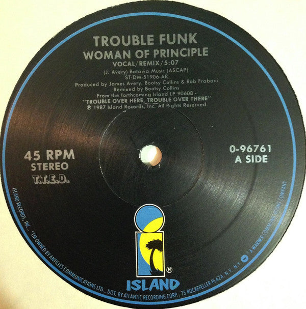 Trouble Funk : Woman Of Principle (12", AR)