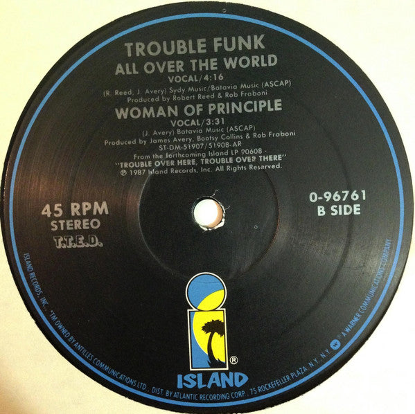 Trouble Funk : Woman Of Principle (12", AR)