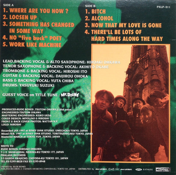 Rude Bones : There'll Be Lots Of Hard Times Along The Way (LP, Album)