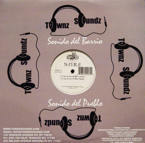 N.O.R.E. : Cuts From N.O.R.E. / Chosen Few (12")
