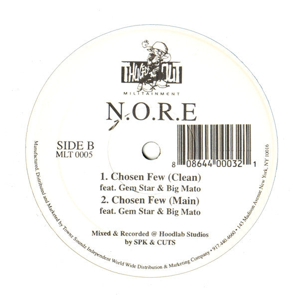 N.O.R.E. : Cuts From N.O.R.E. / Chosen Few (12")