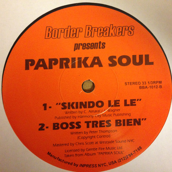 Paprika Soul : He Loves You 99 (12")