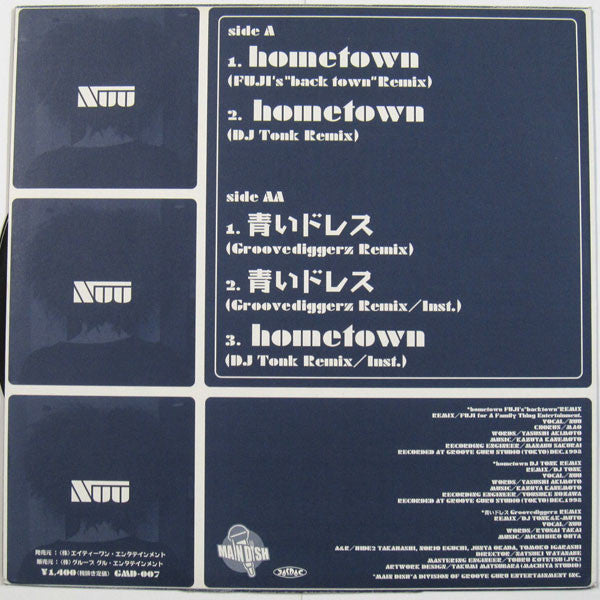 Nuu : Hometown (12")