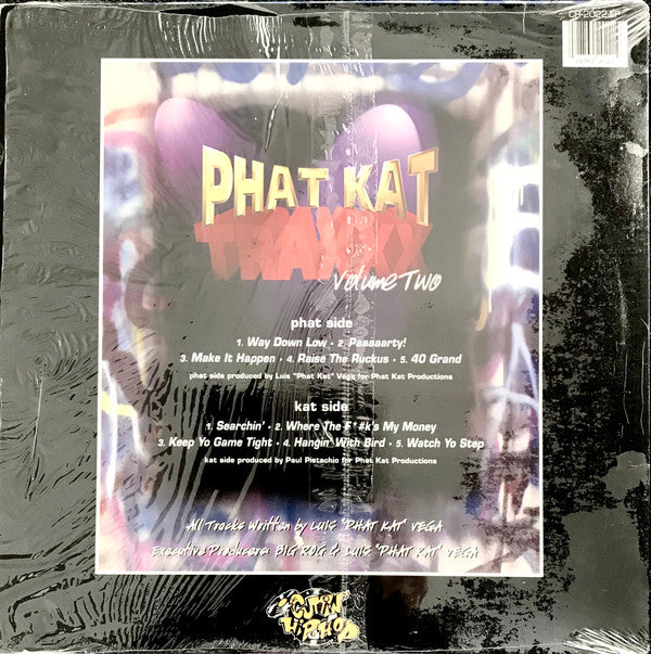 Luis Vega : Phat Kat Traxxx Volume 2 (LP)