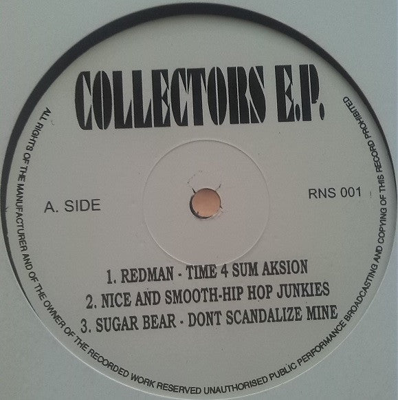 Various : Collectors E.P. (12", EP, Unofficial)