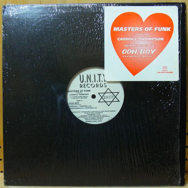 Masters Of Funk Featuring Carroll Thompson : Ooh Boy / Say You Love Me (12", Promo)