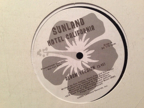 Sunland : Hotel California (12")