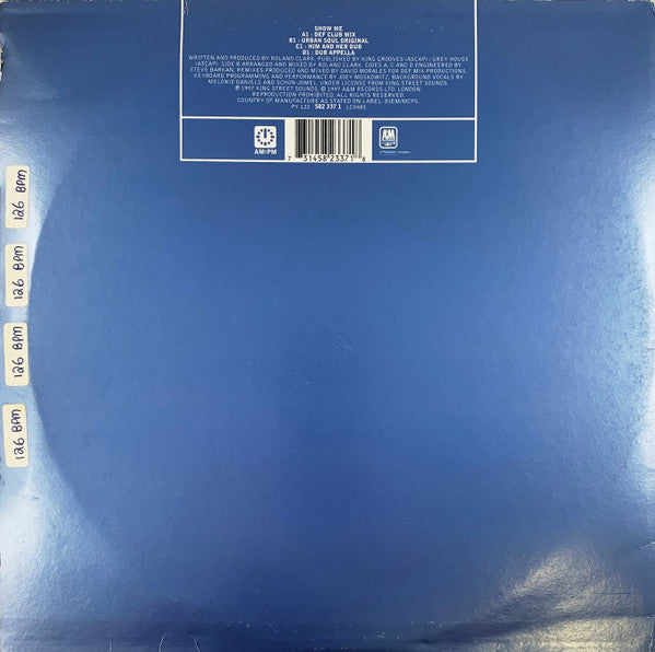 Urban Soul : Show Me (2x12", Ltd)