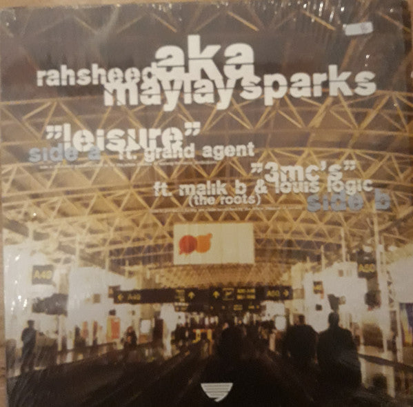 Rahsheed Aka Maylay Sparks : Leisure / 3 MC's (12", Single, Ltd)