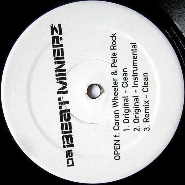 Da Beatminerz : Open (12")