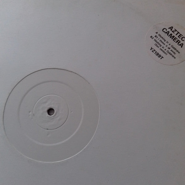 Aztec Camera : Working In A Goldmine (12", W/Lbl)