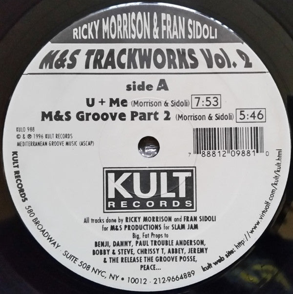 M&S : M&S Trackworks Vol. 2 (12")