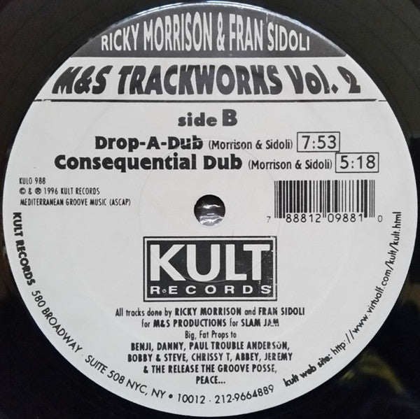 M&S : M&S Trackworks Vol. 2 (12")