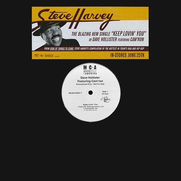 Dave Hollister Featuring Cam'Ron : Keep Lovin' You (12", Promo)