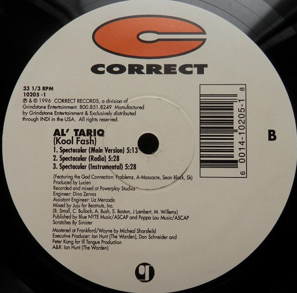 Al' Tariq : Do Yo' Thang / Spectacular (12")