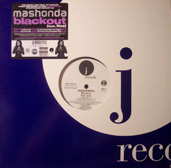 Mashonda Feat. Nas : Blackout (12", Promo)