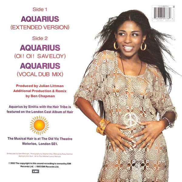 Sinitta : Aquarius (12")