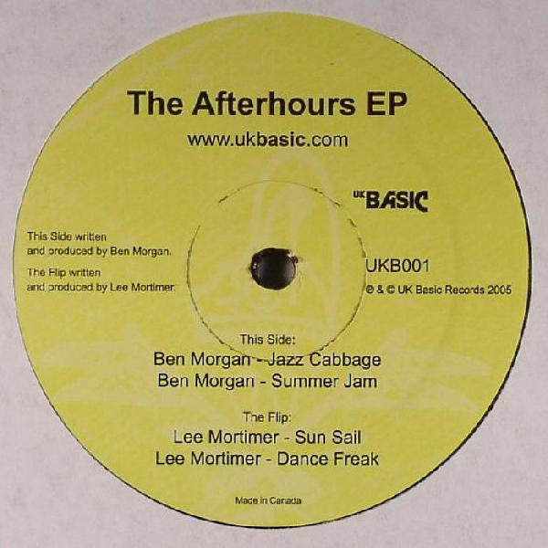 Ben Morgan / Lee Mortimer : The Afterhours EP (12", EP)