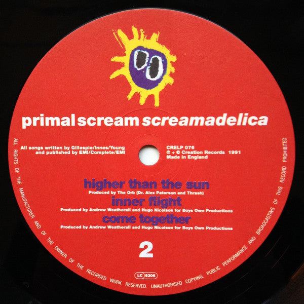 Primal Scream : Screamadelica (2xLP, Album, Gat)