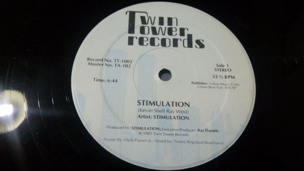 Stimulation : Stimulation (12", Lig)