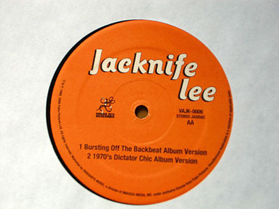Jacknife Lee : Bursting Off The Backbeat (12")