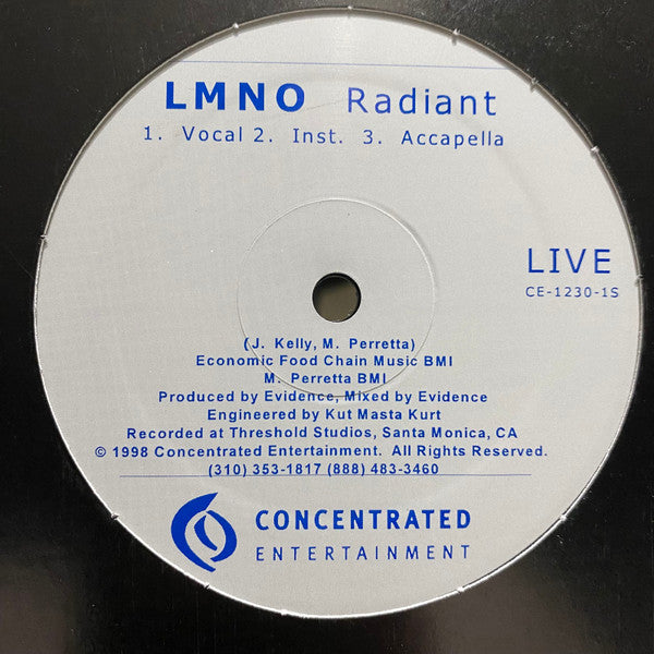 LMNO (2) : Radiant / Verb Derby (12")