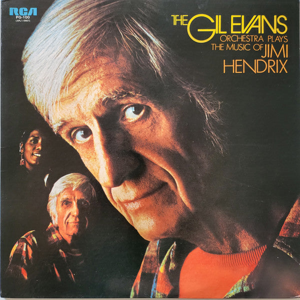Gil Evans And His Orchestra : Plays The Music Of Jimi Hendrix (LP, Album, Ltd, RE)