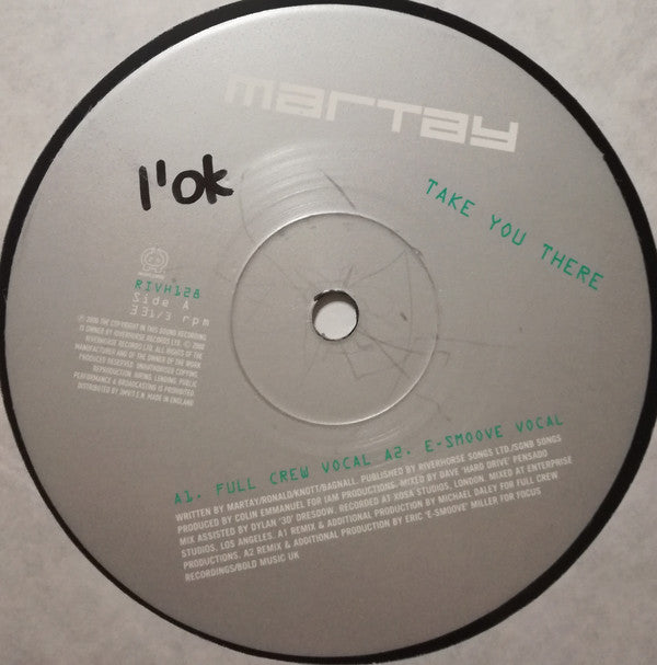 Martay : Take You There (12")