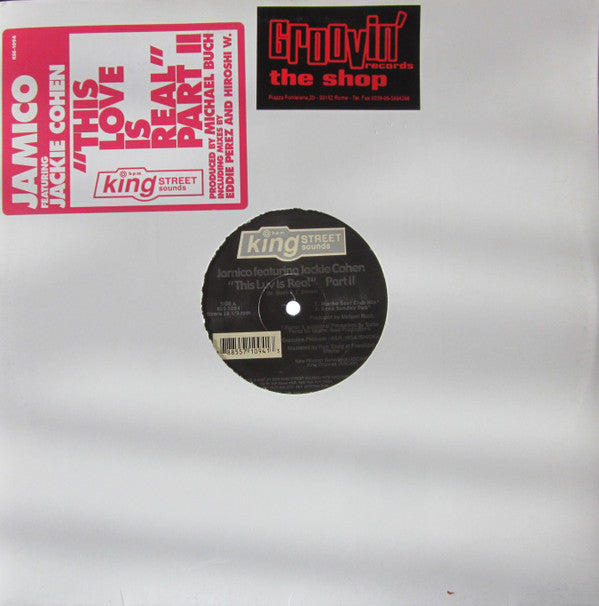 Jamico Featuring Jackie Cohen : This Luv Is Real (Part II) (12", W/Lbl)