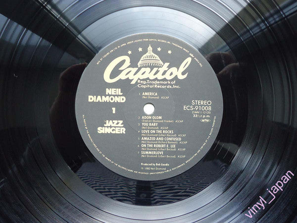 Neil Diamond : The Jazz Singer (Original Songs From The Motion Picture) (LP, Album)