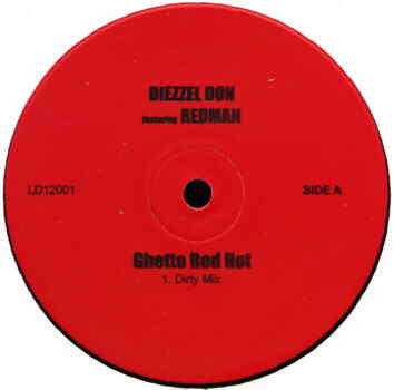 Diezzle Don Featuring Redman : Ghetto Red Hot (12")