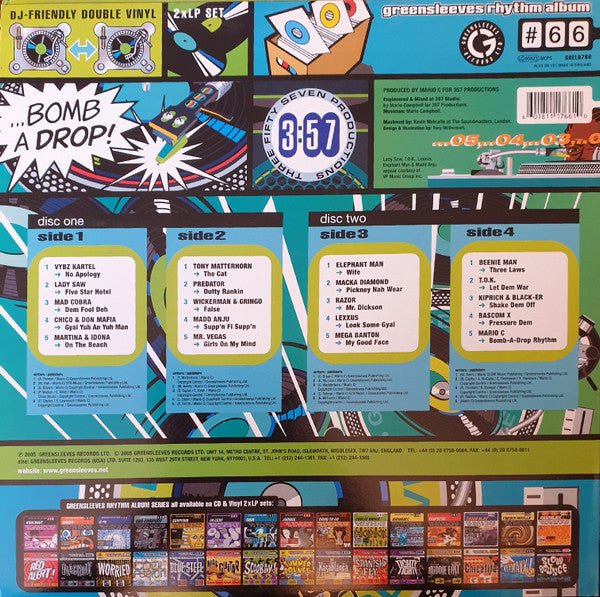 Various : ...Bomb A Drop (2xLP, Comp)