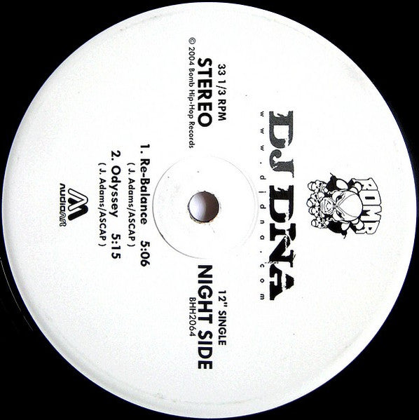DJ DNA : When Day Breaks, Night Falls (12")
