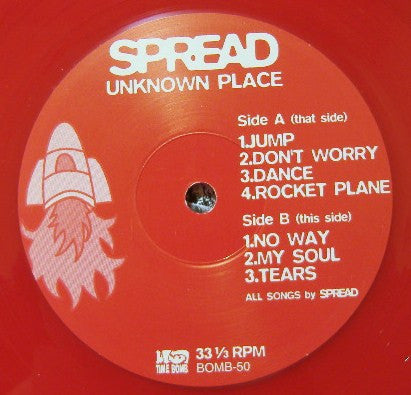 Spread : Unknown Place (10", MiniAlbum, Num, Red)