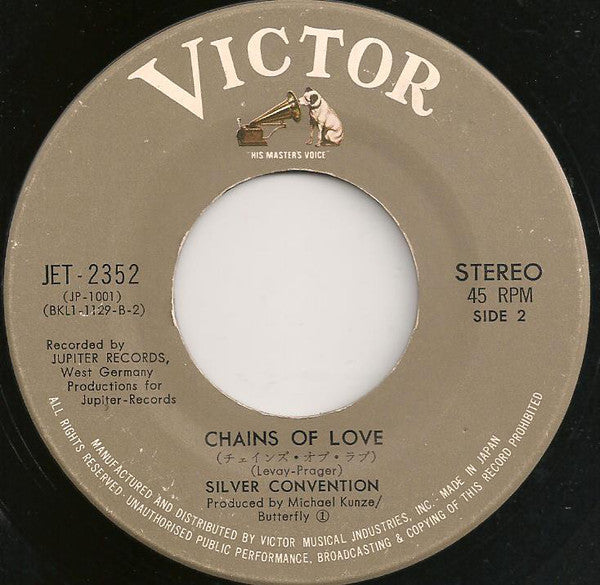 Silver Convention : Fly, Robin, Fly / Chains Of Love (7", Single)