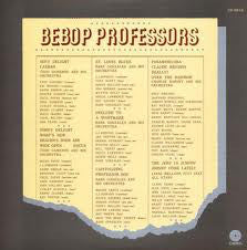 Various : Bebop Professors (LP, Comp)