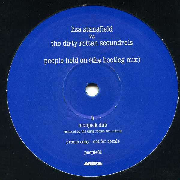 Lisa Stansfield vs. Dirty Rotten Scoundrels : People Hold On (The Bootleg Mix) (12", Promo)