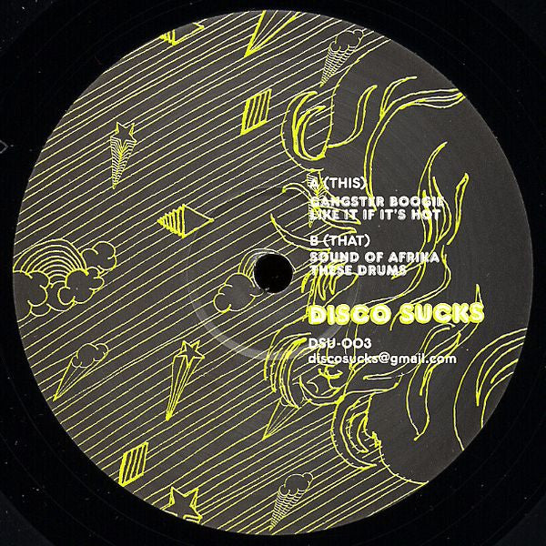 Unknown Artist : Gangster Boogie (12")