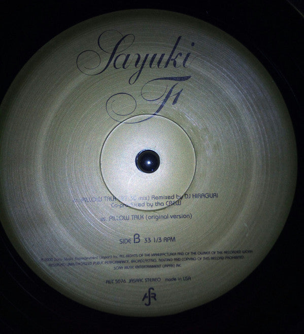 Sayuki : F (12")