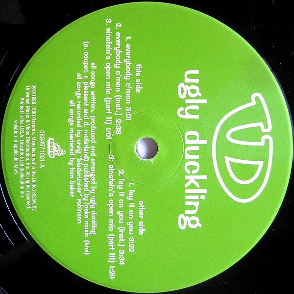 Ugly Duckling : Everybody C'mon / Lay It On You (12")