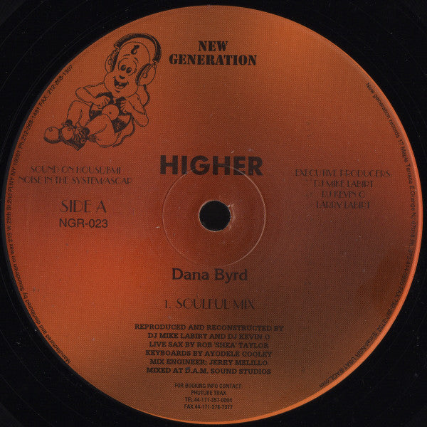 Dana Byrd : Higher (12")