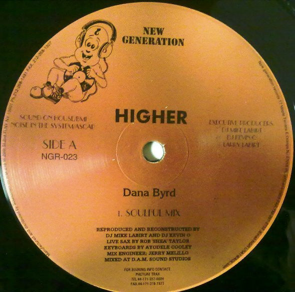 Dana Byrd : Higher (12")