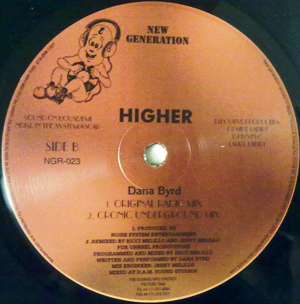 Dana Byrd : Higher (12")