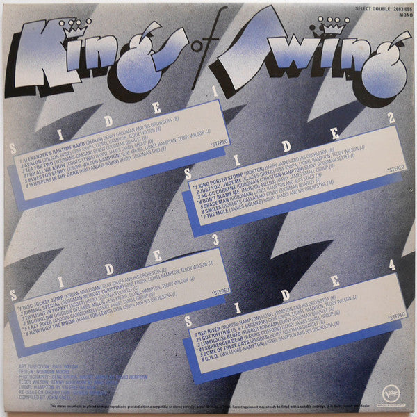 Various : Kings Of Swing (2xLP, Comp, Mono, Gat)
