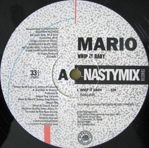 Mario (11) : Whip It Baby! (12")