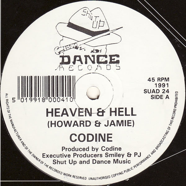 Codine : Heaven & Hell / Holistic (12")