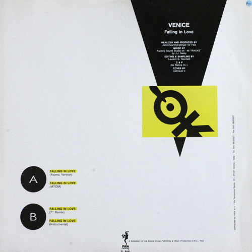 Venice : Falling In Love (12")