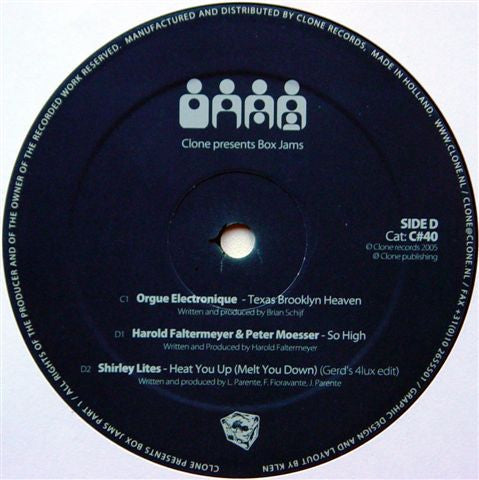 Various : Box Jams Part 1 (2x12", Comp)